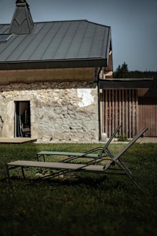 La Loge De La Dolarde - Chambre Nord-Est Hotel Prémanon Exterior foto